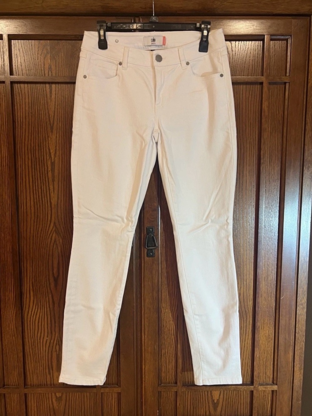 Cabi NWOT The Skinny #6073 brute white size 6 - Picture 6 of 10